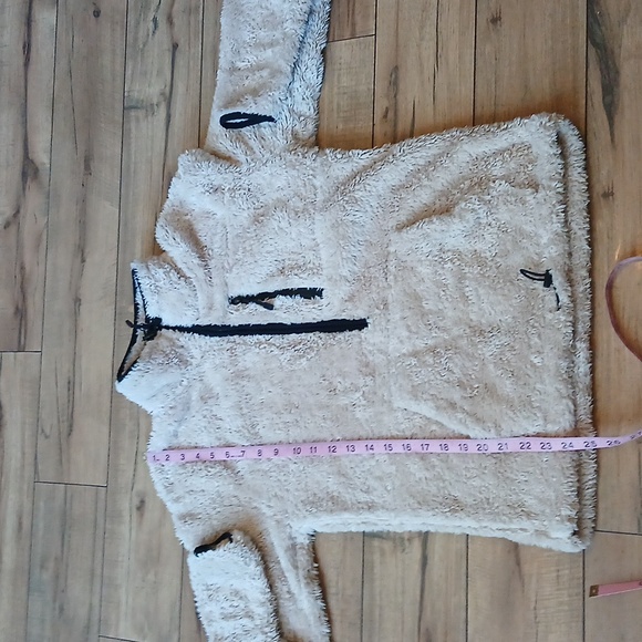 Pink Victoria's Secret Teddy Half Zip Pullover Sweater. Size XS - Picture 12 of 17